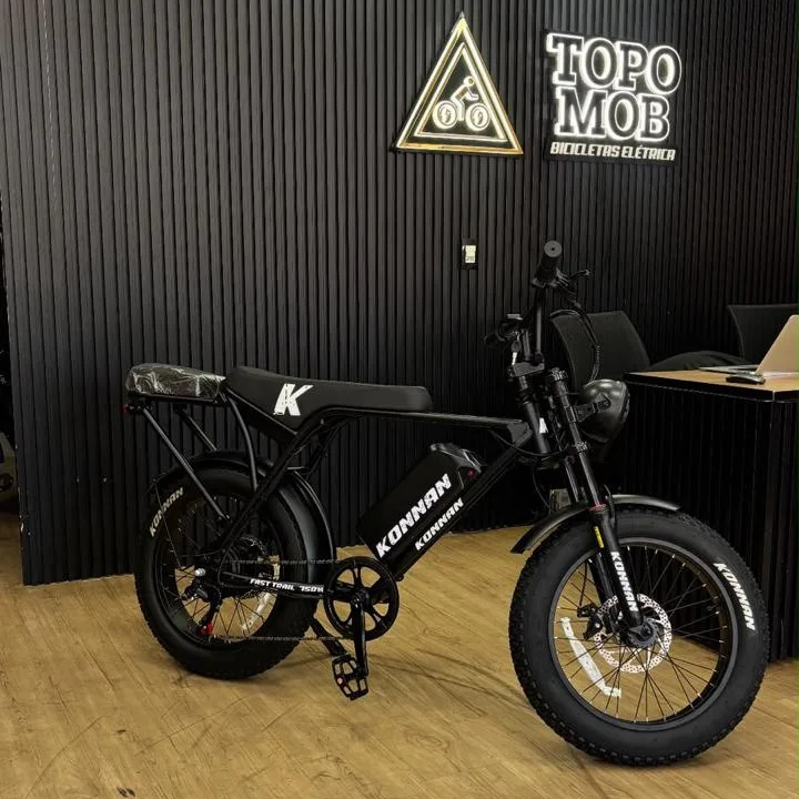 Bike elétrica Konnan na loja Topo Mob